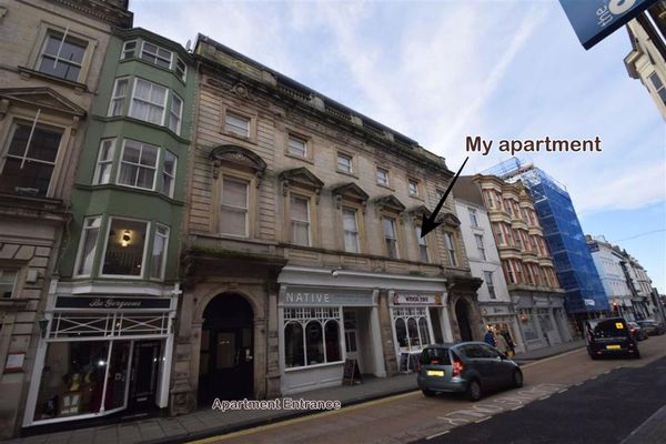 Luxury apartment in a grade II listed building in the centre of lovely historic Scarborough