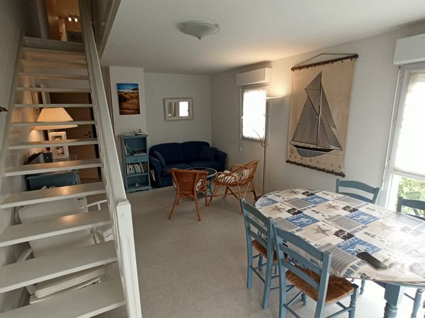 Appartement familial en Duplex sur le Port Crouesty (idéal 5 personnes, possible 7).