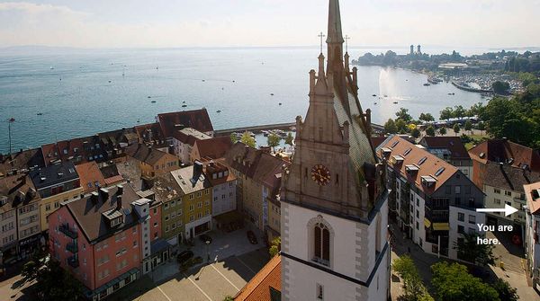 À 100 m des rives du lac de Constance – Appartement 3 pièces au cœur de Friedrichshafen