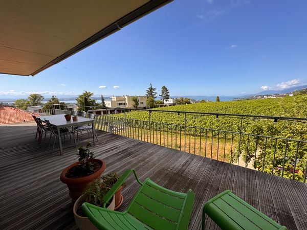 Villa de charme contemporaine, quiétude et entouré des vignes. Près des Alpes, Berne, Lausanne