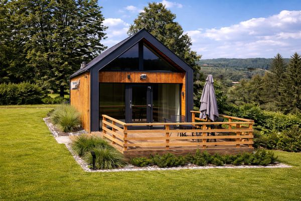Chalet moderne à la montagne pour 6 personnes dans les Monts des Hiboux, nature et calme