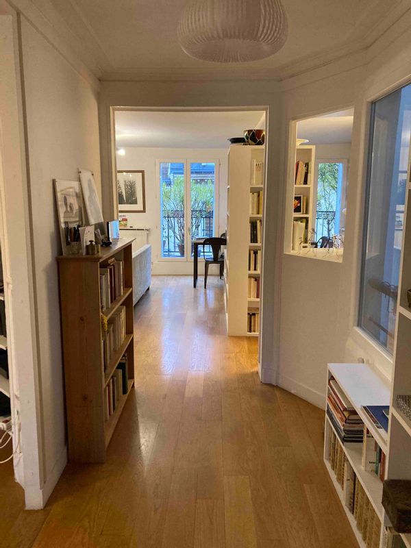 Appartement de 120 m2 au centre de Paris, confortable, et assez cosy