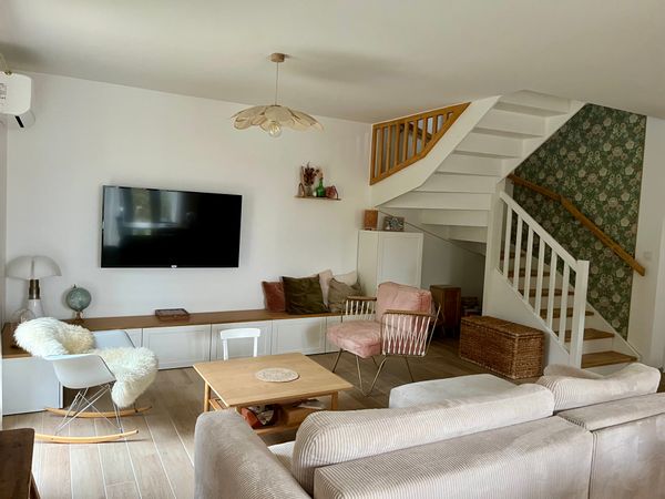 La maison de Betty et Antoine et leurs enfants, Gaspard et Marin