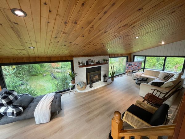 Chalet l’Après-ski avec vue et accès direct sur la rivière