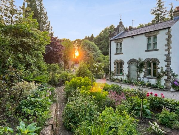 Country house with large garden