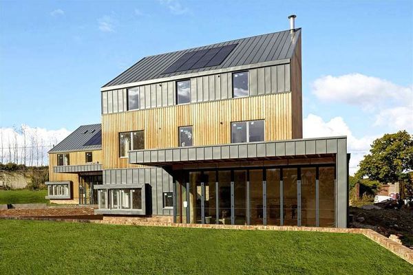Striking Family Home Located in English Countryside