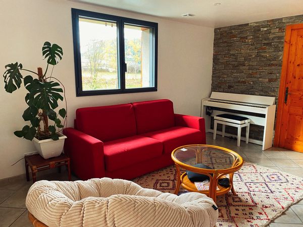 Appartement avec grand jardin au pied de la Vanoise