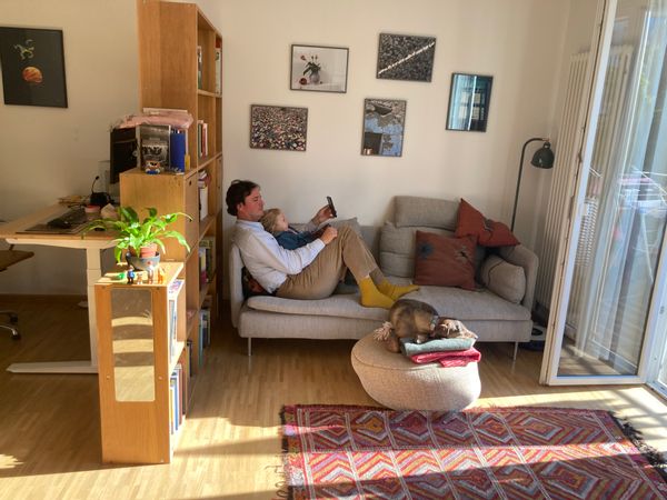 Family- & dog-friendly flat in central location