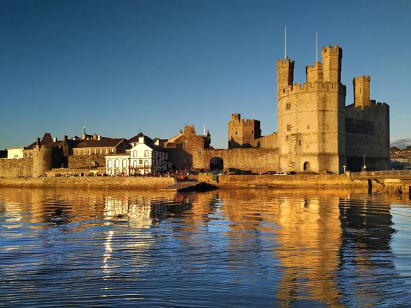 Hjem i Caernarfon