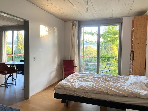 Daniela's private room.