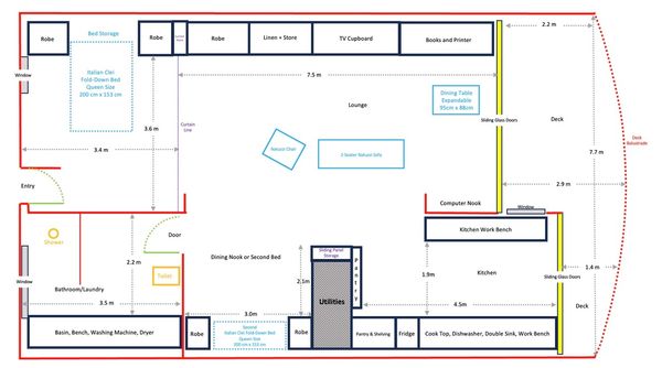 John's Sunshine Beach apartment.