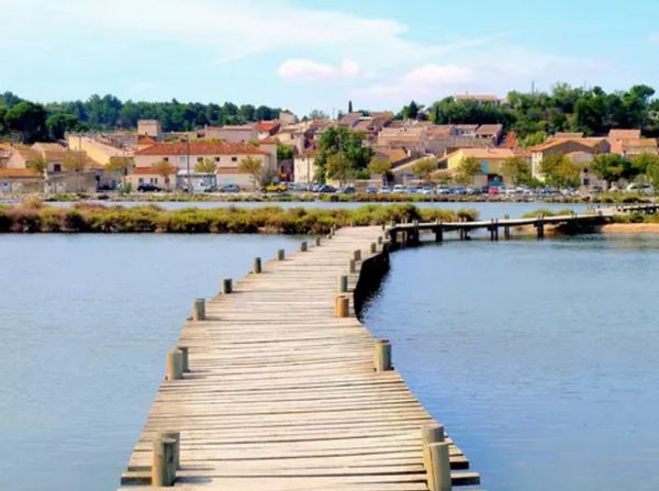 Maison familiale nichée dans une pinède entre étangs, vignes et Méditerranée.