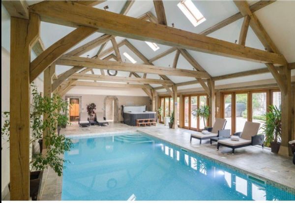 2 bed annex with spa pool