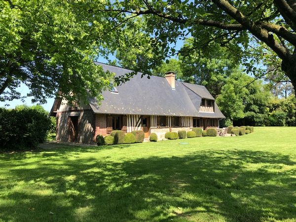 Belle longère normande avec piscine
