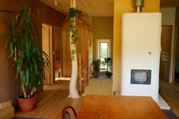 maison  paille à Menglon, France