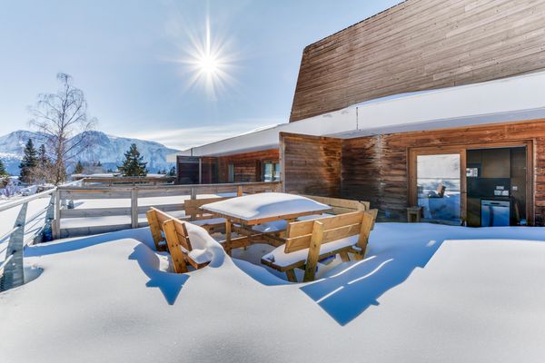 Au pied des pistes