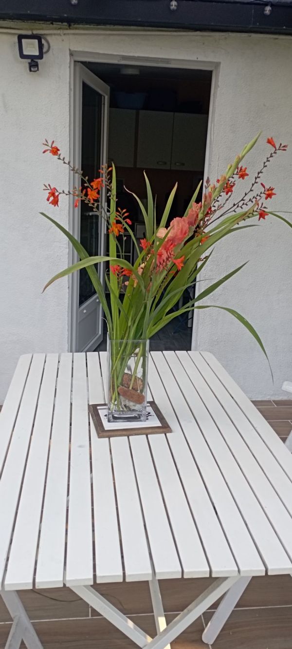 La maison de Sophie, proche des bords de Rance, en Bretagne.