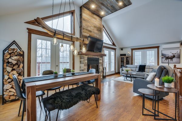 Chalet de ski dans les Laurentides