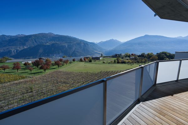 Family house with panoramic view