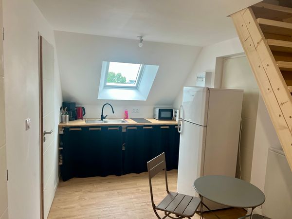 Le studio sous comble