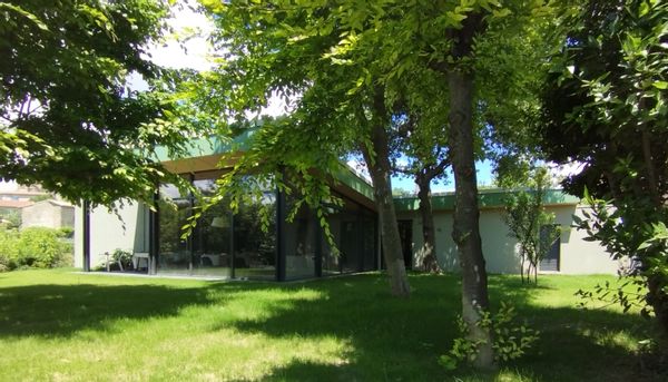 Maison sous les arbres