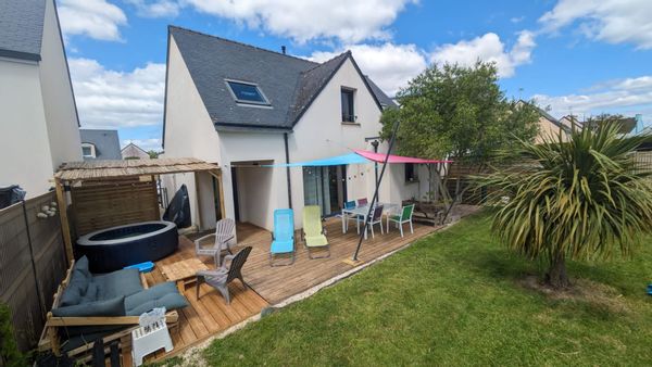 La maison de Jennifer, Johann, Lola et Milo dans le Morbihan (Bretagne)