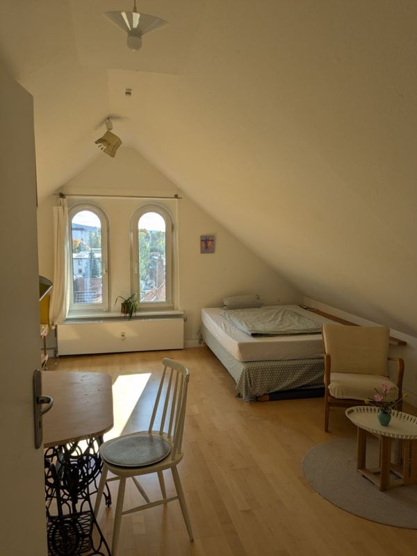 Dachwohnung bei Ute, Seb und Lore