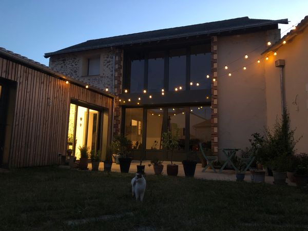 La maison de Marine et Clément en bord de Loire