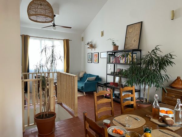 Une maison de ville avec jardin au cœur de Marseille.