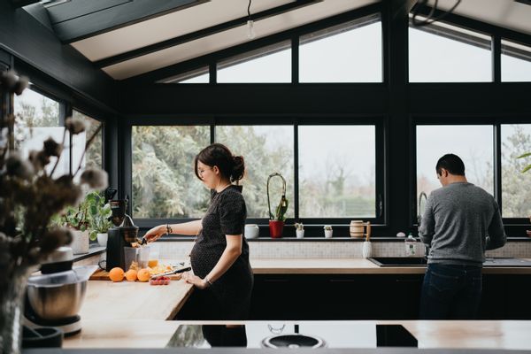 La maison de Andrea, Kévin et Margot
