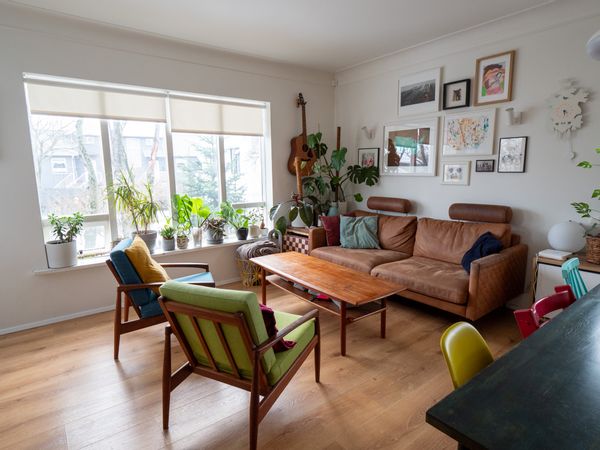 Cozy three bedroom apartment in the heart of Reykjavík