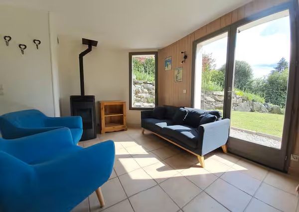 Appartement en rez de jardin, plein sud.