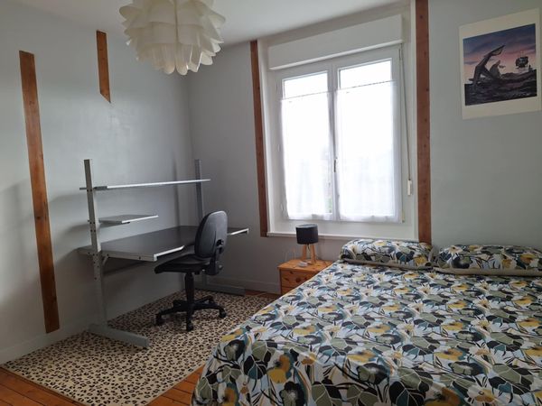 Deux chambres privées chez Olivier et Noëlle.