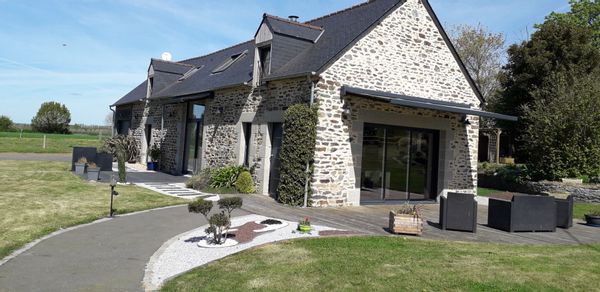 La maison de Richard et Agnès au pied du Mont St Michel
