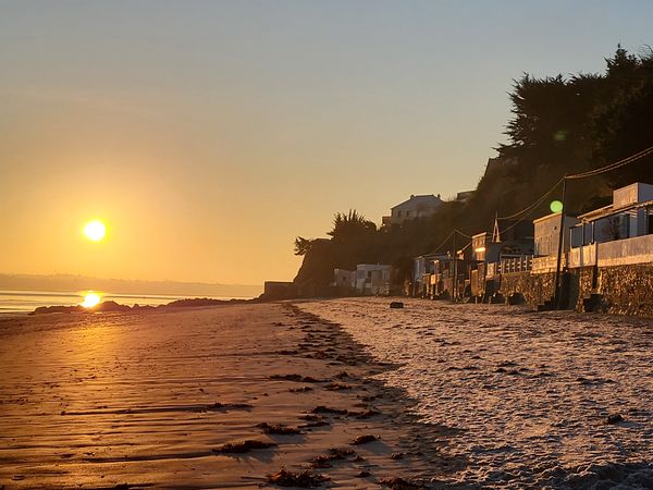 La maison de plage de Lénaïc et sa famille