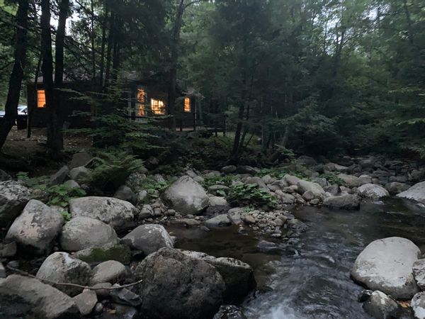 Riverfront Cabin in Adirondack High Peaks
