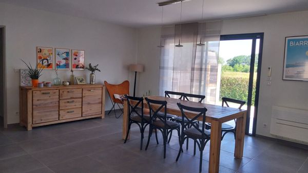 La maison de Adélaïde et Julien à 20 minutes des plages landaises.