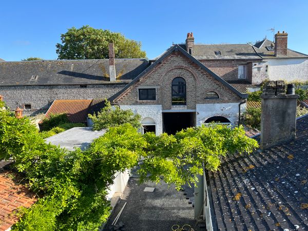 La maison et la grange au Crotoy