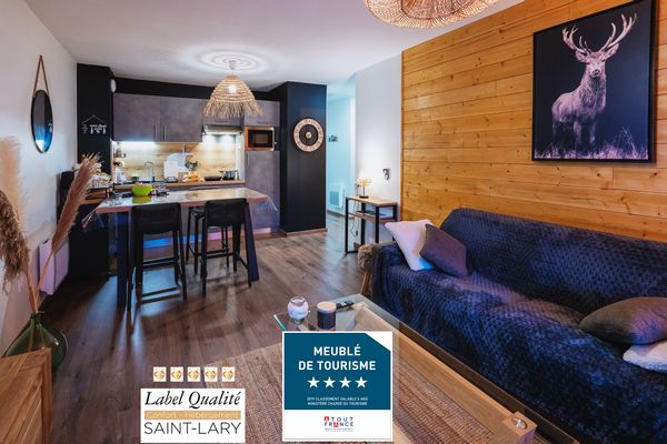 Appartement T2 53m2 NEUF montagne St Lary Soulan (classé 4* Office de Tourisme)