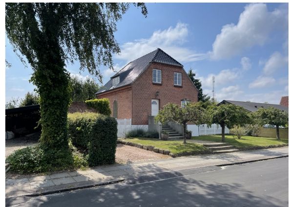 House close to the city of Aarhus and the sea, Denmark