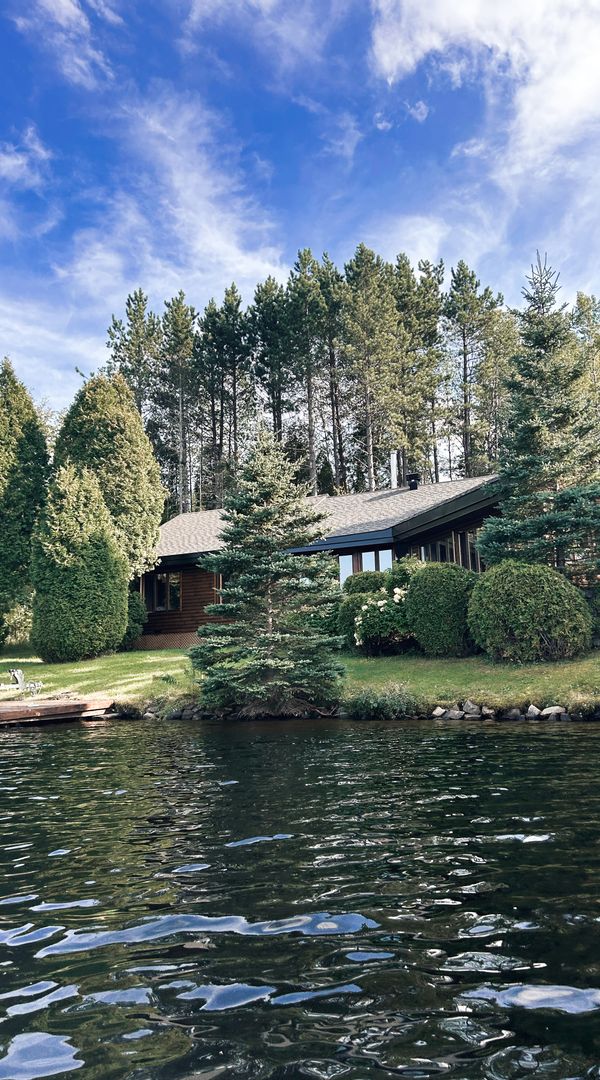Le chalet en bois rond de Valérie