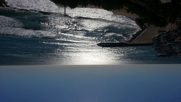 Nuestro refugio en el Roc San Gaietà - Vistas sobre el Mediterráneo