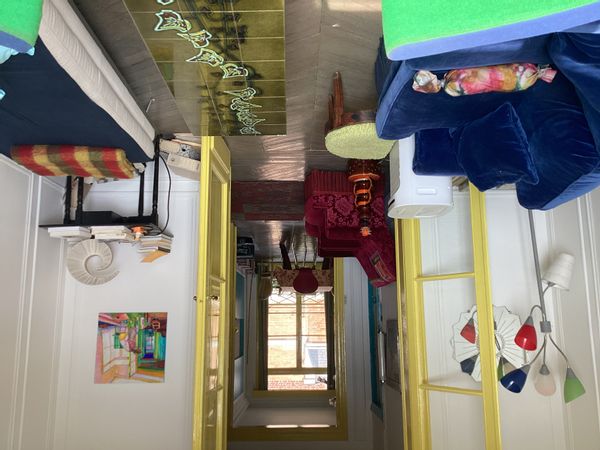 A Paris avec vue sur le Sacré Coeur, l'appartement bohème d'une artiste