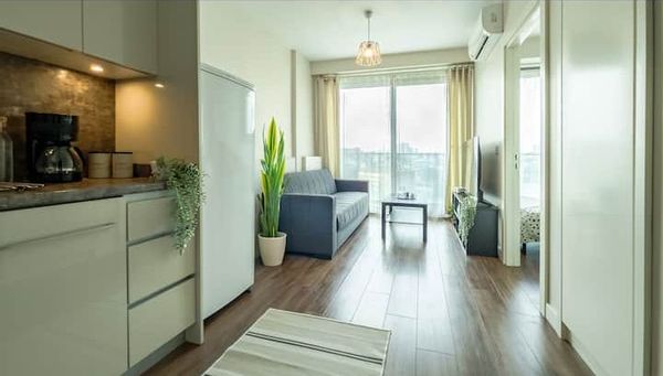 Modern 1 BR fully equipped, DT & Metro, AC, Wi-Fi - Cookie by MercanHomes