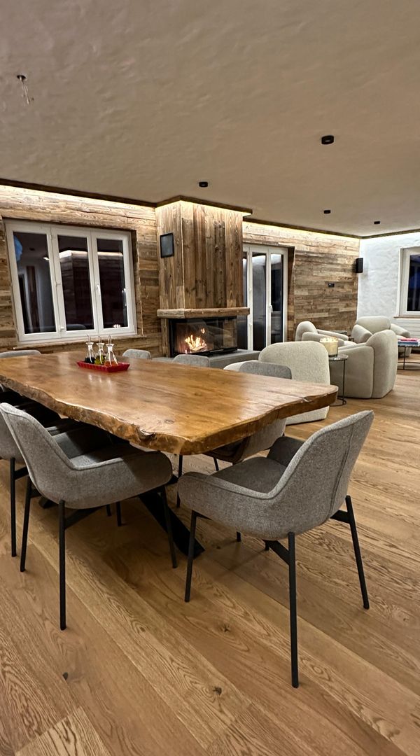 The house of Fanny & Georges in the Swiss Alps