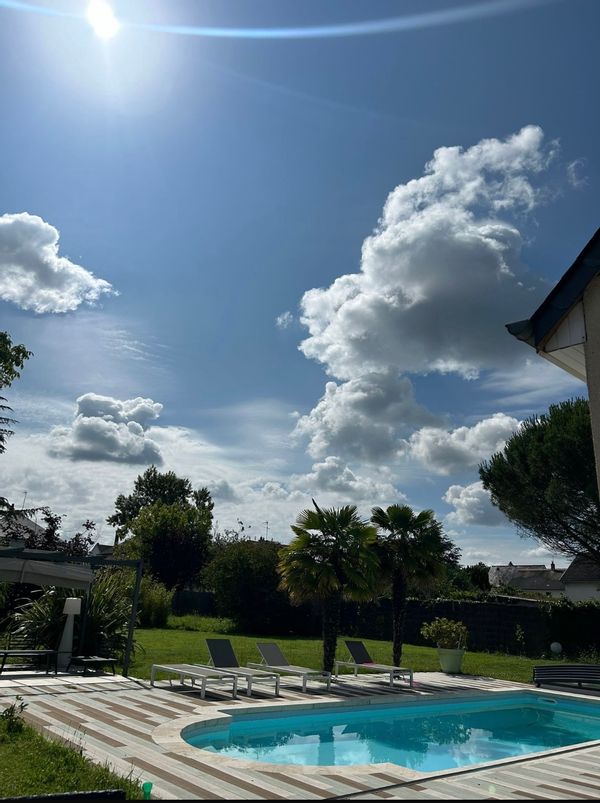 La chambre privée de Christophe et Nathalie