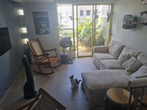 Beach Apartment, San Juan Puerto Rico, 3 bedrooms/ 2 bathrooms/ rooftop garden