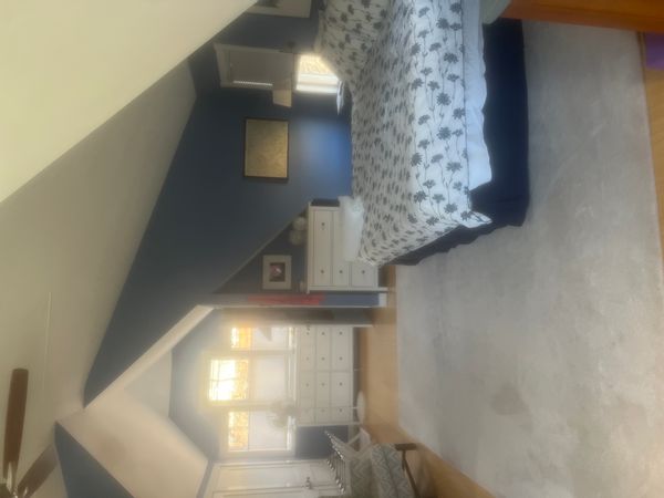 Very large bedroom with spacious bath
