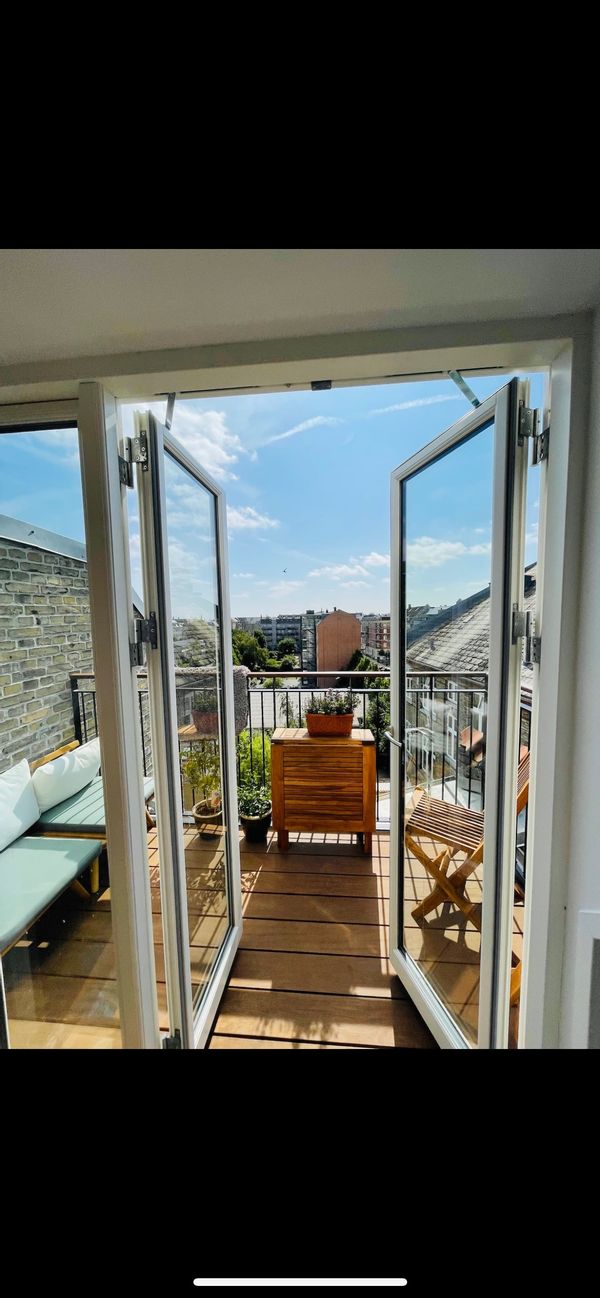 Alberte and Andreas rooftop apartment