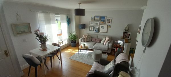 Bright two bedroom apartment in leafy village outside Dublin